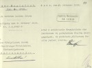 Pismo władz miejskich Gniewu do prezydenta Rejencji w Kwidzynie informujące o przeniesieniu pięciu nieruchomości miejskich z własności niemieckiej na polską, 17 października 1918 r. APG, 10/10232, s. 88.  